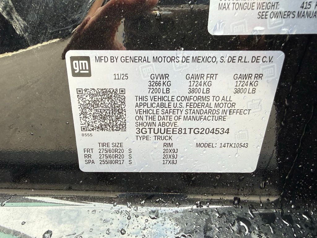2026 GMC Sierra 1500 AT4 AT4 PREMIUM PACKAGE