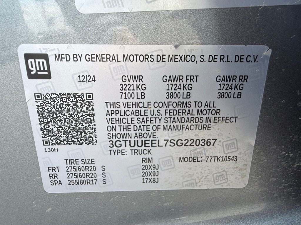 2025 GMC Sierra 1500 AT4 TECH,PREMIUM PACK,6.2L