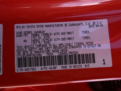 2024 Toyota Tacoma TRD Off-Road