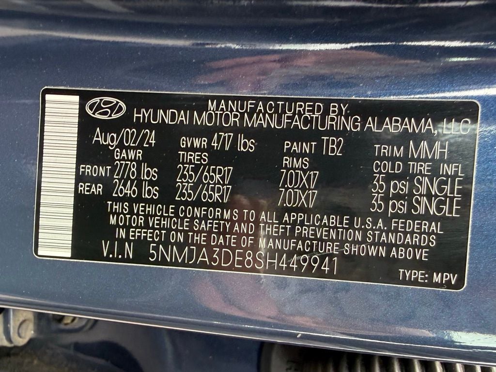 2025 Hyundai Tucson SE