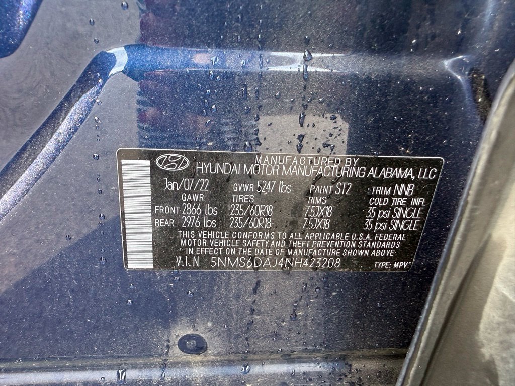 2022 Hyundai Santa Fe XRT CPO Eligible