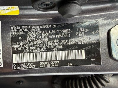 2019 Toyota 4Runner Base