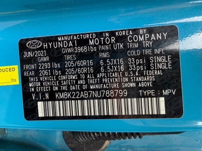 2022 Hyundai Kona SE