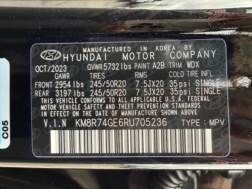 2024 Hyundai Palisade Calligraphy