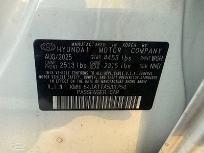 2026 Hyundai Sonata SEL Sport