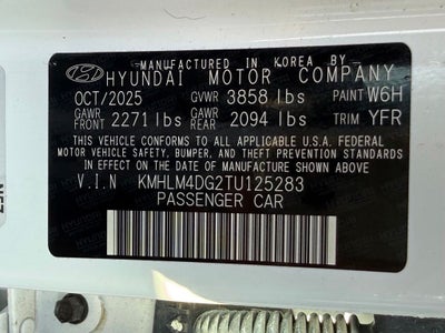 2026 Hyundai Elantra SEL Sport