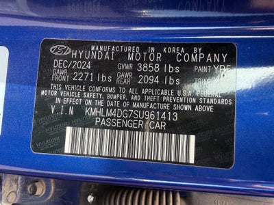 2025 Hyundai Elantra SEL Sport CPO Eligible