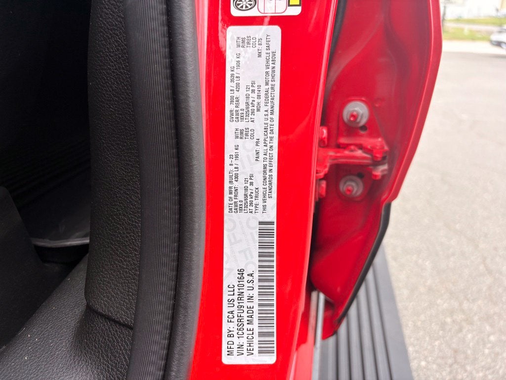 2024 RAM 1500 TRX Level 2 Equipment