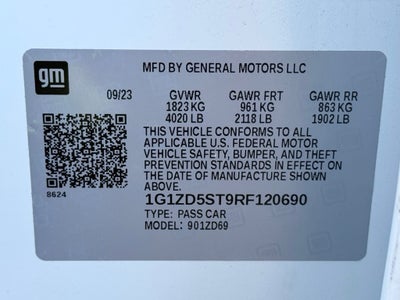 2024 Chevrolet Malibu LT 1LT