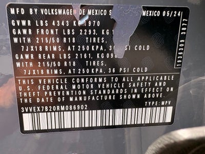 2024 Volkswagen Taos 1.5T SE