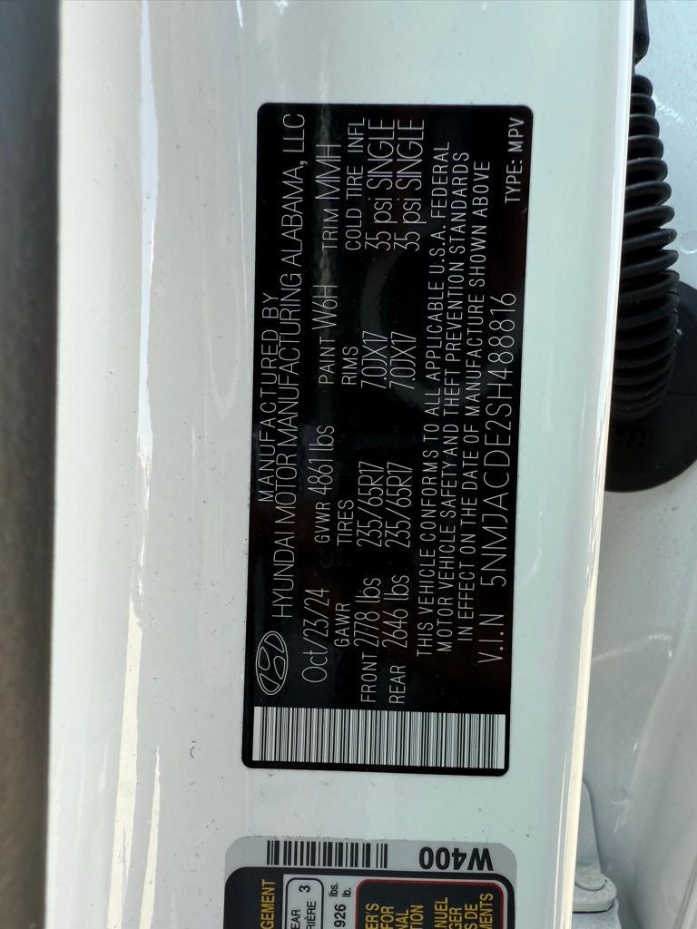 2025 Hyundai Tucson SE