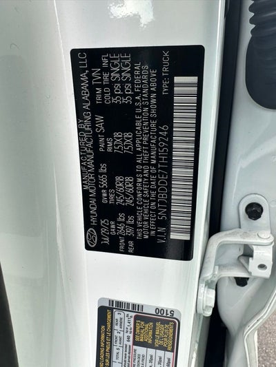 2026 Hyundai Santa Cruz SEL