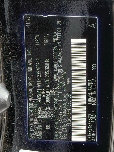 2024 Toyota Highlander XLE