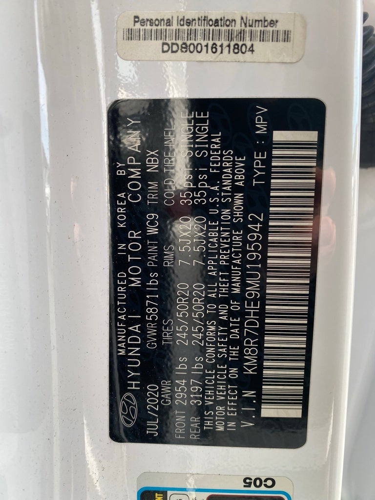 2021 Hyundai Palisade Calligraphy