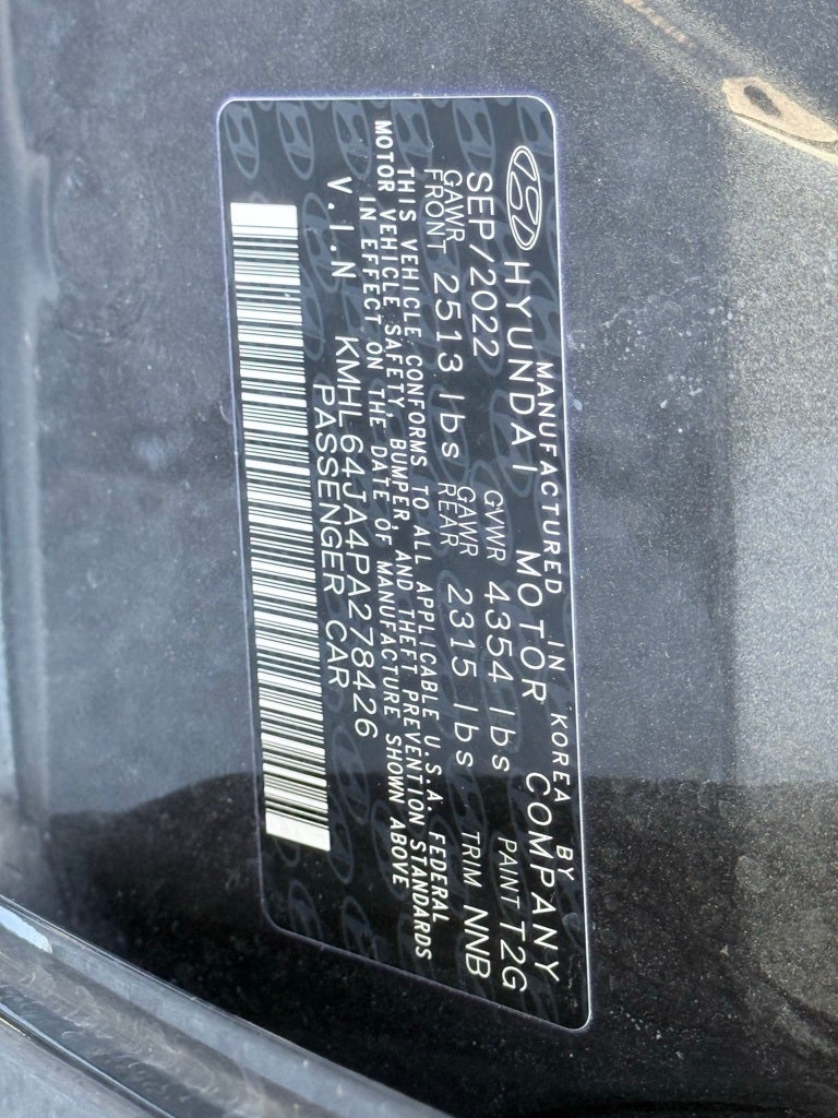 2023 Hyundai Sonata SEL