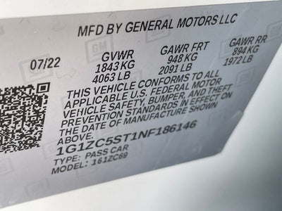 2022 Chevrolet Malibu LS 1FL