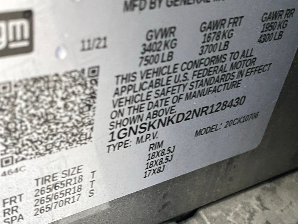 2022 Chevrolet Tahoe LT