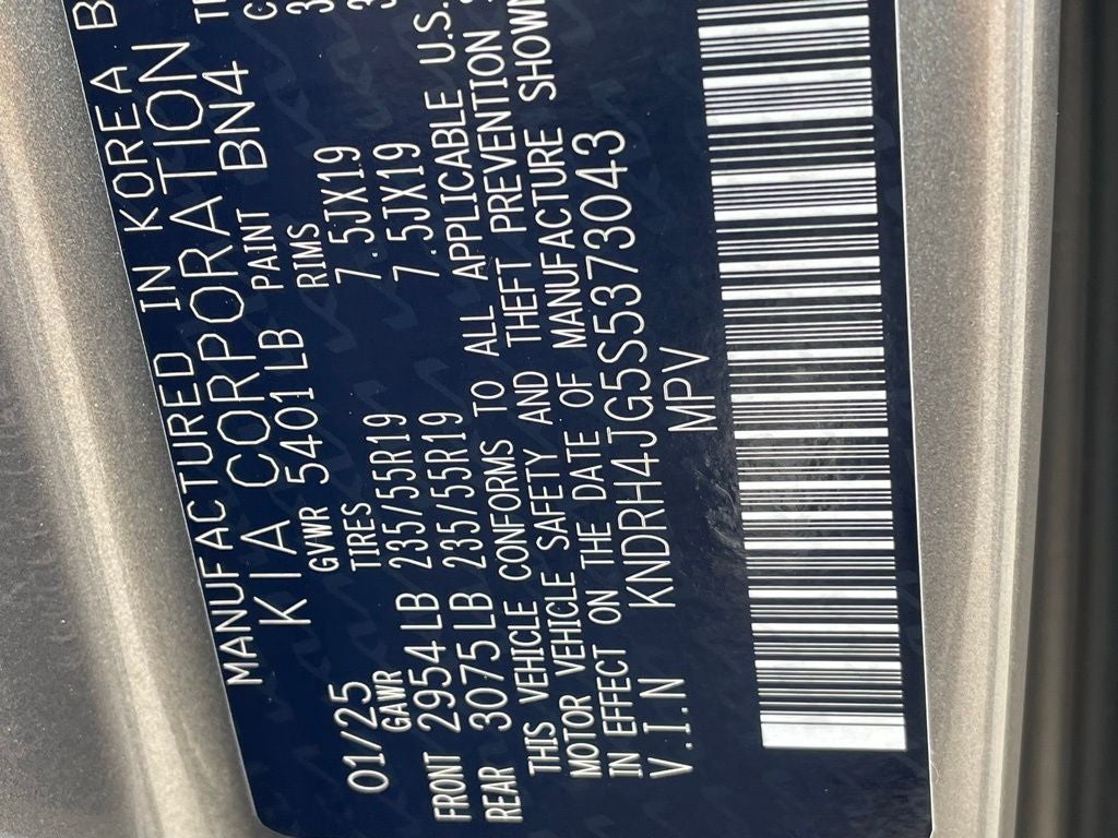 2025 Kia Sorento Hybrid EX