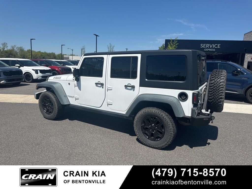 2016 Jeep Wrangler Unlimited Willys - 4WD / CLEAN CARFAX