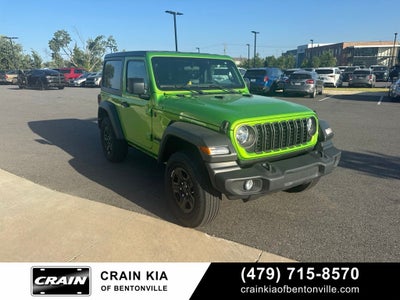 2025 Jeep Wrangler Sport - 4WD / CLEAN CARFAX / ONE OWNER