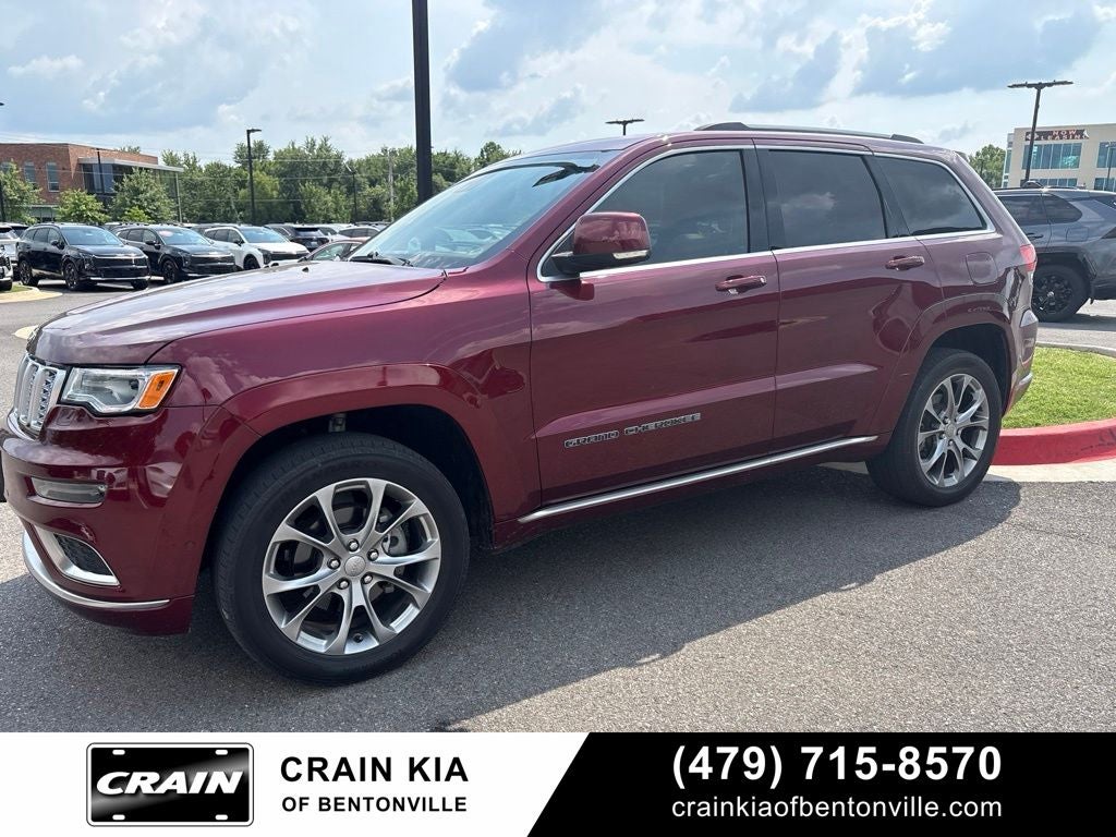 2019 Jeep Grand Cherokee Summit - 4WD / PANORAMIC SUNROOF