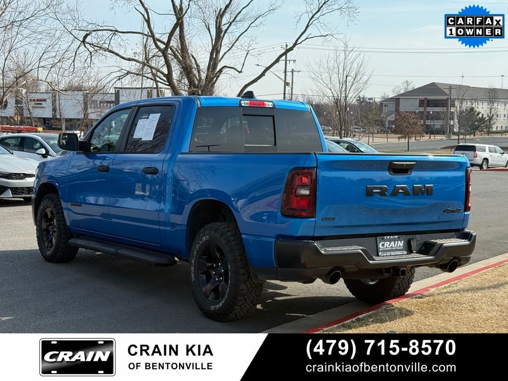 2025 RAM 1500 Warlock - 4WD / CLEAN CARFAX / ONE OWNER