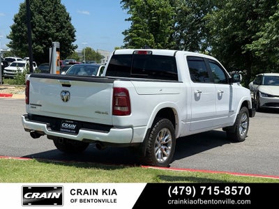 2021 RAM 1500 Laramie - 4WD / PANORAMIC SUNROOF / CLEAN CARFAX