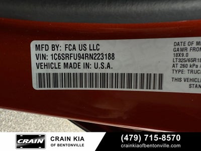 2024 RAM 1500 TRX - FINAL EDITION / LEVEL 2 / $125,265 MSRP