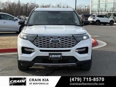 2020 Ford Explorer Platinum - 4WD / PANORAMIC SUNROOF / CLEAN CARFAX