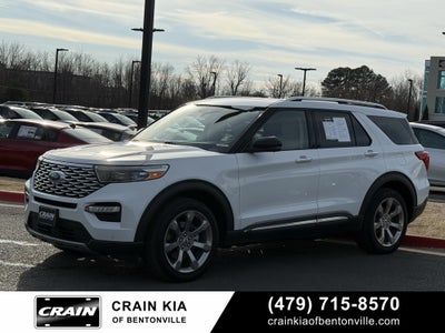 2020 Ford Explorer Platinum - 4WD / PANORAMIC SUNROOF / CLEAN CARFAX