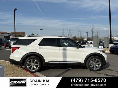 2020 Ford Explorer Platinum - 4WD / PANORAMIC SUNROOF / CLEAN CARFAX