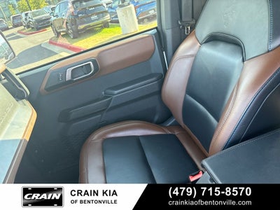 2024 Ford Bronco Outer Banks - HIGH / LUX / 4WD / CLEAN CARFAX / ONE OWNER