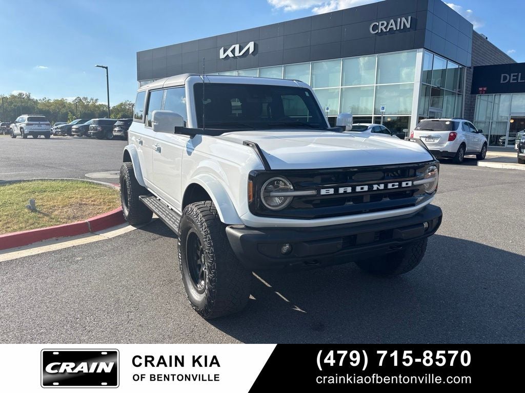 2024 Ford Bronco Outer Banks - HIGH / LUX / 4WD / CLEAN CARFAX / ONE OWNER