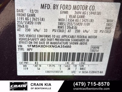 2022 Ford Explorer XLT