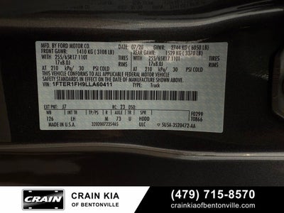 2020 Ford Ranger XLT - 4WD / CLEAN CARFAX