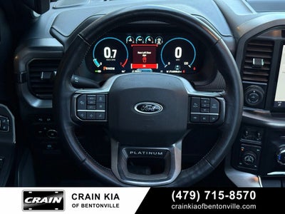 2023 Ford F-150 Platinum - 4WD / PANORAMIC SUNROOF / CLEAN CARFAX