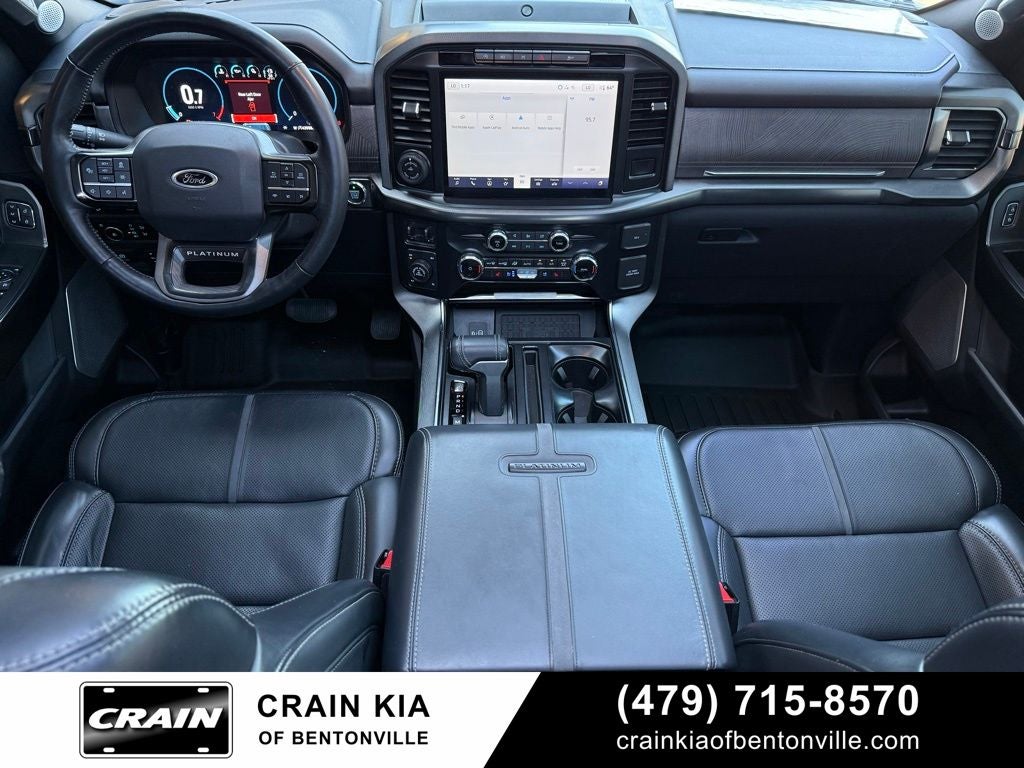 2023 Ford F-150 Platinum - 4WD / PANORAMIC SUNROOF / CLEAN CARFAX