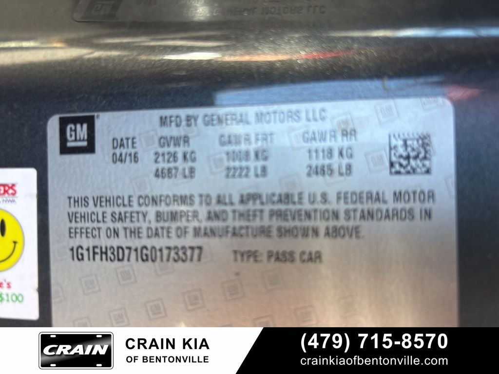 2016 Chevrolet Camaro SS 2SS