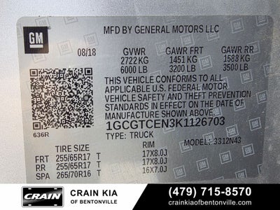 2019 Chevrolet Colorado LT - LIFTED! / 4WD / CLEAN CARFAX