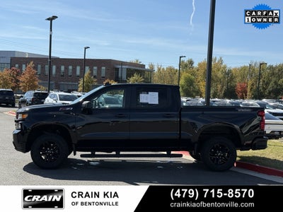 2021 Chevrolet Silverado 1500 Custom Trail Boss - 4WD / CLEAN CARFAX / ONE OWNER