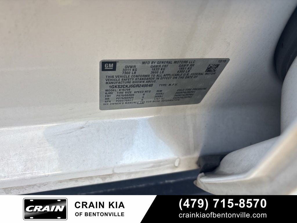 2016 GMC Yukon Denali - 4WD / SUNROOF