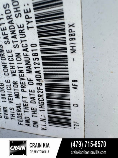2013 Honda Accord EX-L - SUNROOF