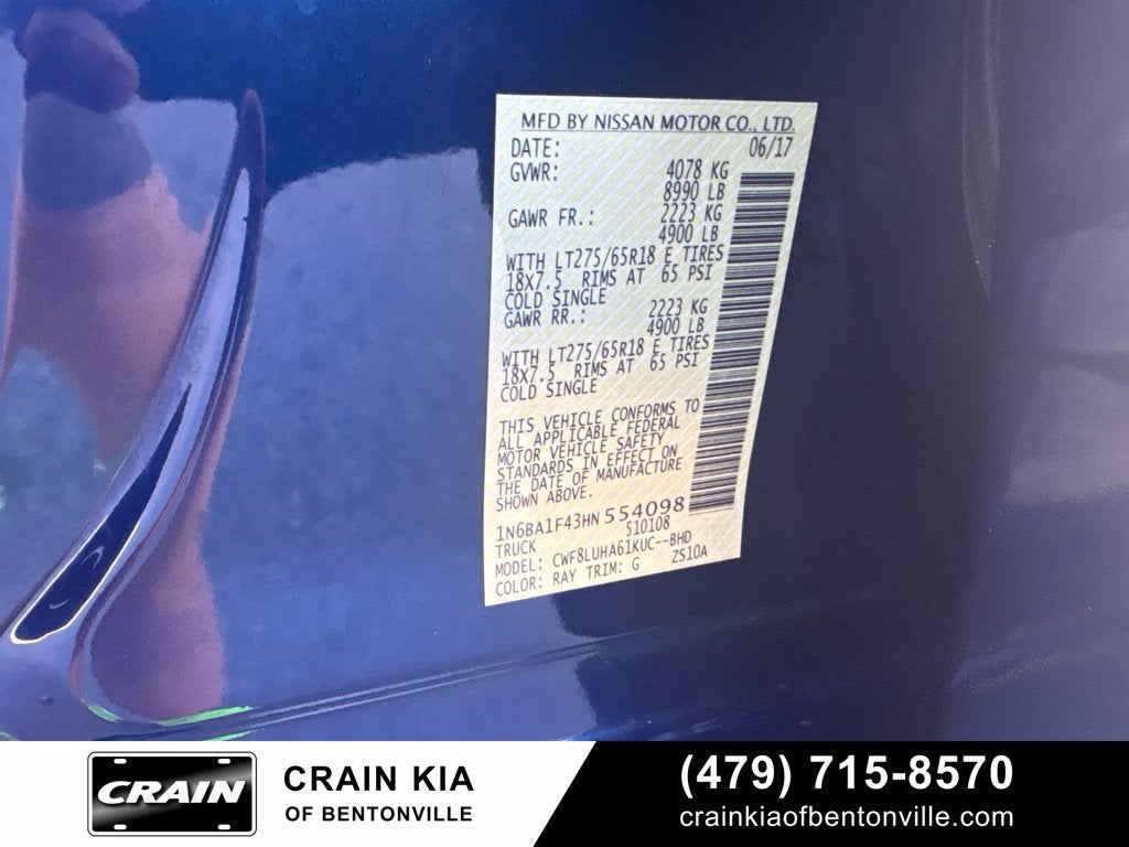 2017 Nissan Titan XD PRO-4X - 4WD / CLEAN CARFAX
