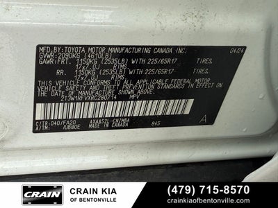 2024 Toyota RAV4 XLE - CARFAX ONE OWNER