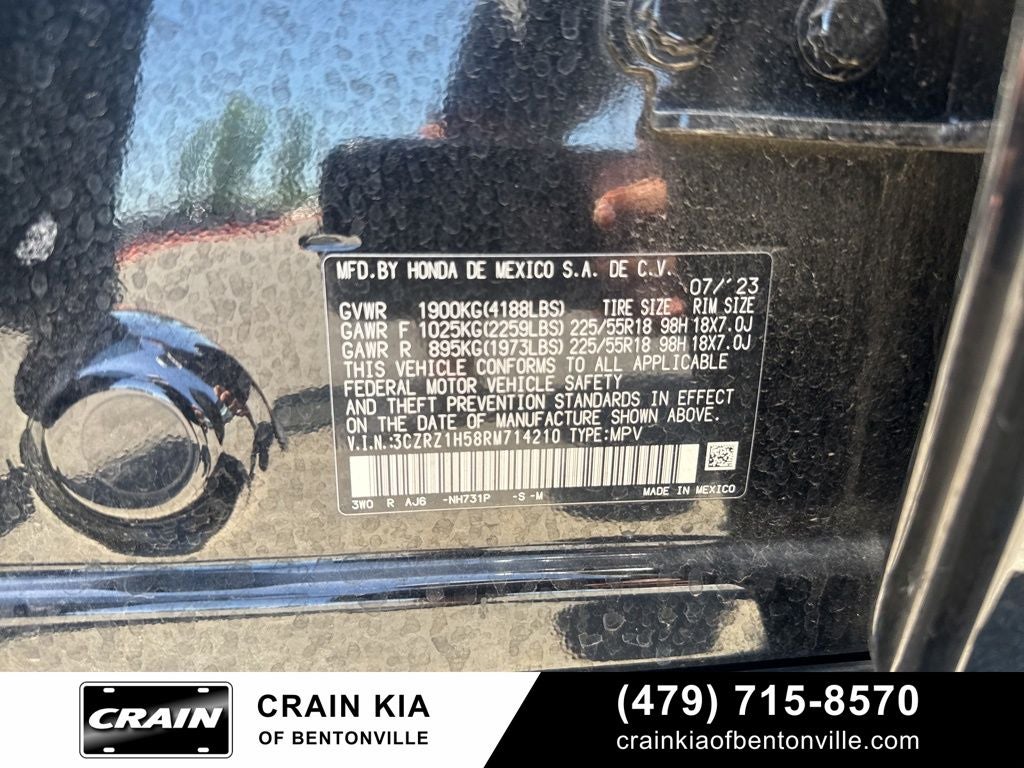 2024 Honda HR-V Sport - CLEAN CARFAX / ONE OWNER