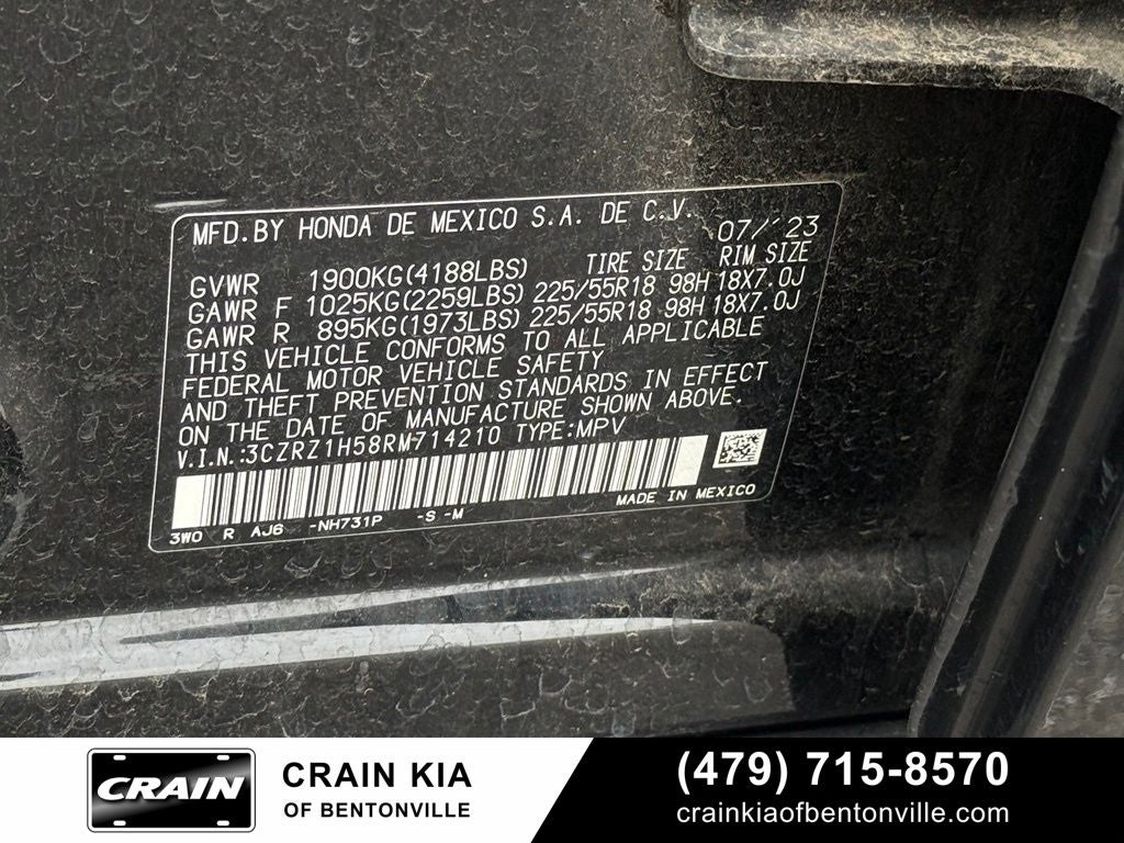 2024 Honda HR-V Sport - CLEAN CARFAX / ONE OWNER