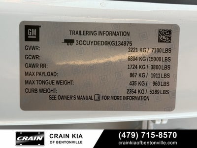 2019 Chevrolet Silverado 1500 LT - 4WD / CLEAN CARFAX