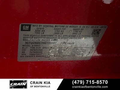 2017 GMC Sierra 1500 SLT - 4WD / SUNROOF / CLEAN CARFAX / ONE OWNER