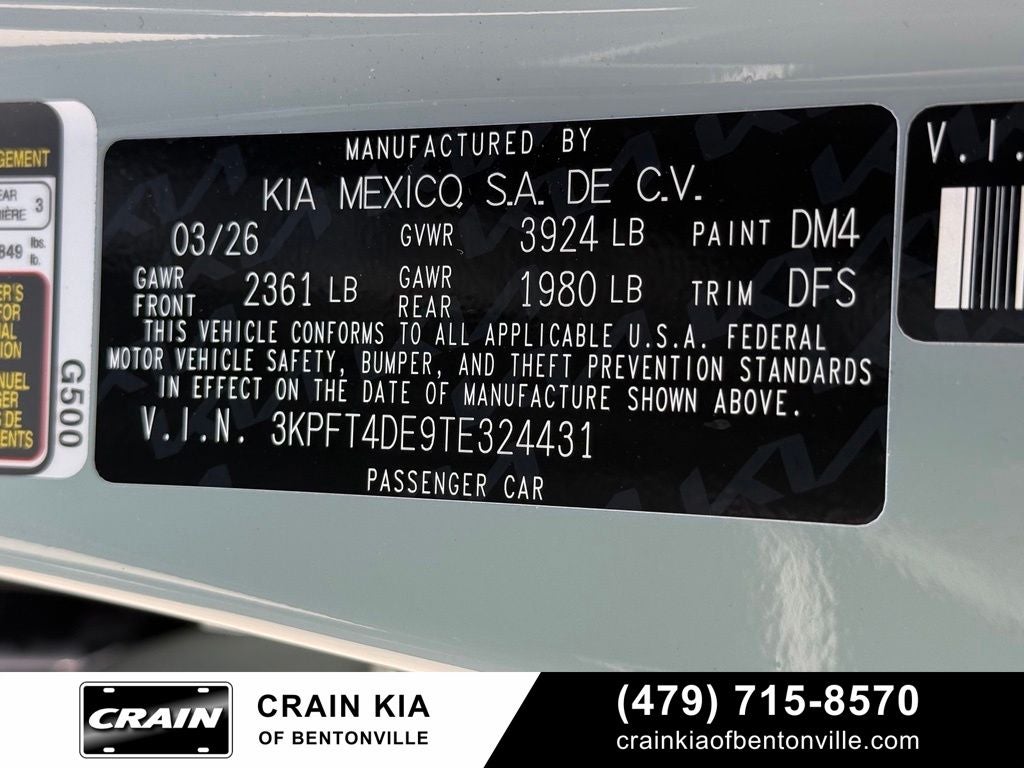 2026 Kia K4 LXS - KIA CPO / CLEAN CARFAX / ONE OWNER