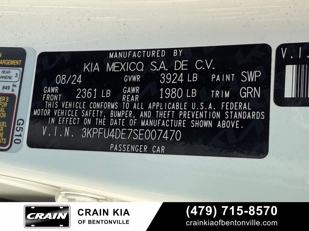 2025 Kia K4 EX - KIA CPO / CLEAN CARFAX / ONE OWNER